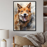 Shiba Inu Spirit - Brown Dog Wall Art