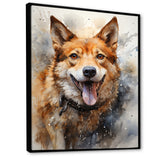 Shiba Inu Spirit - Brown Dog Wall Art