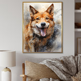 Shiba Inu Spirit - Brown Dog Wall Art