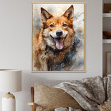 Shiba Inu Spirit - Brown Dog Wall Art