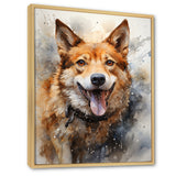 Shiba Inu Spirit - Brown Dog Wall Art