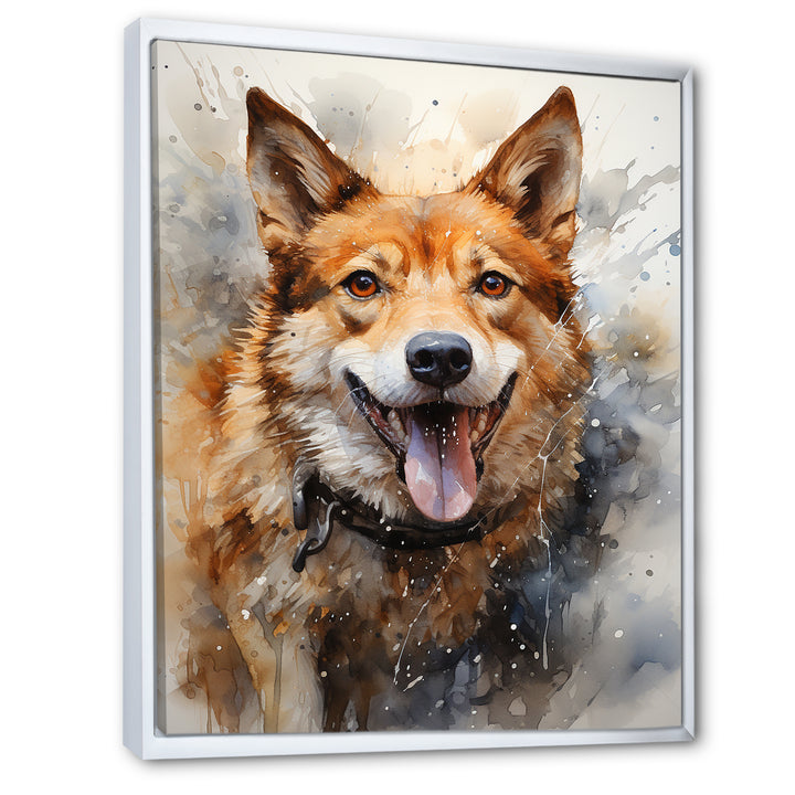 Shiba Inu Spirit - Brown Dog Wall Art