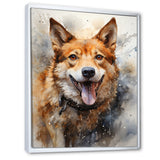 Shiba Inu Spirit - Brown Dog Wall Art