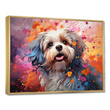 Popart Shih Tzu Serenade - Beige Dog Wall Art
