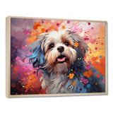 Popart Shih Tzu Serenade - Beige Dog Wall Art