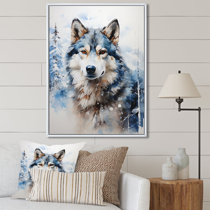 Siberian Dog Serenity - Dog Home Decor Art
