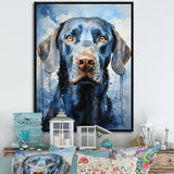 Dog Weimaraner Majestic Portrait - Dog Bedroom Wall Art