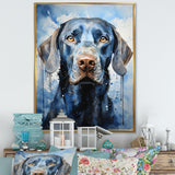 Dog Weimaraner Majestic Portrait - Dog Bedroom Wall Art