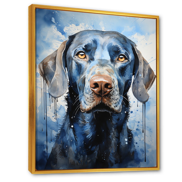 Dog Weimaraner Majestic Portrait - Dog Bedroom Wall Art