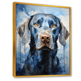 Dog Weimaraner Majestic Portrait - Dog Bedroom Wall Art