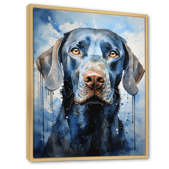 Dog Weimaraner Majestic Portrait - Dog Bedroom Wall Art