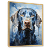 Dog Weimaraner Majestic Portrait - Dog Bedroom Wall Art