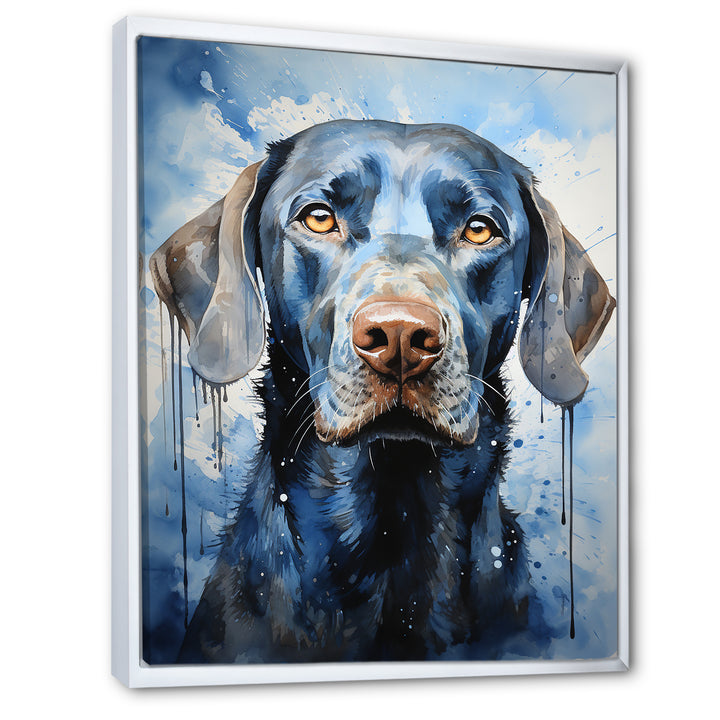 Dog Weimaraner Majestic Portrait - Dog Bedroom Wall Art