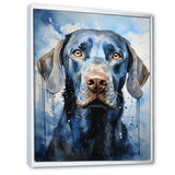 Dog Weimaraner Majestic Portrait - Dog Bedroom Wall Art