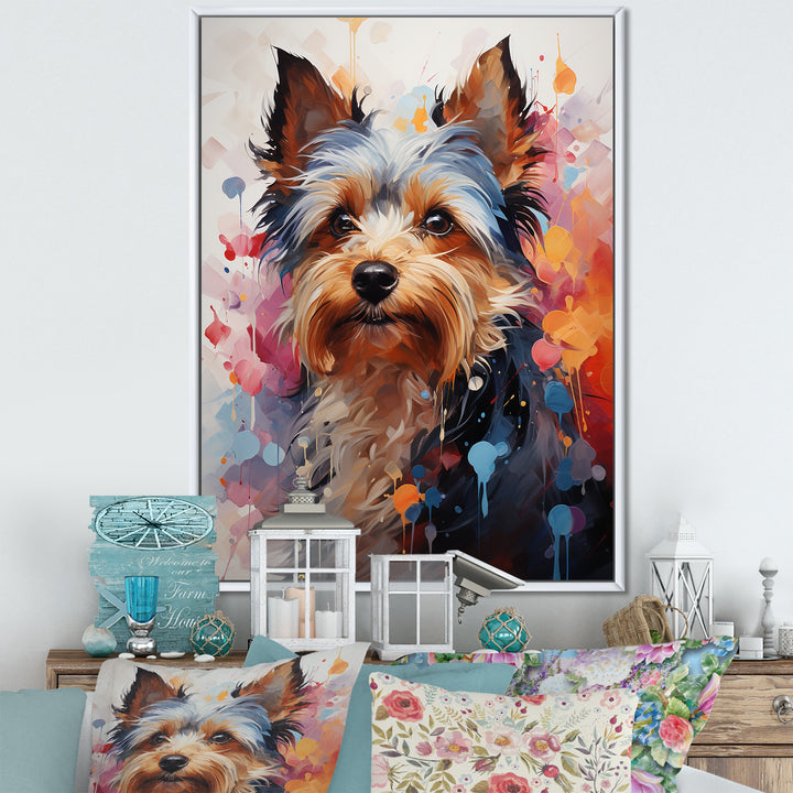 Doge Yorkie Reverie - Dog Wall Decor