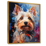 Doge Yorkie Reverie II - Animals Canvas Wall Art