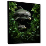 Dolphin Eco Guardians - Dolphin Canvas Wall Art