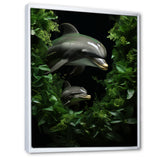 Dolphin Eco Guardians - Dolphin Canvas Wall Art
