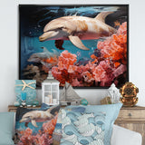 Dolphin Eternal Dance - Dolphin Wall Decor