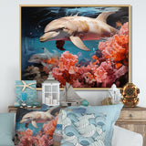 Dolphin Eternal Dance - Dolphin Wall Decor