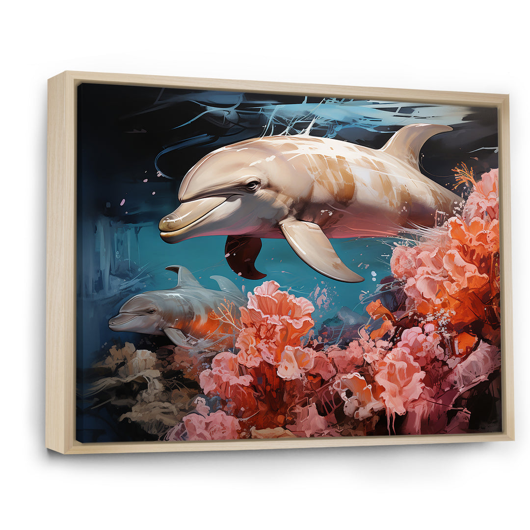 Dolphin Eternal Dance - Dolphin Wall Decor