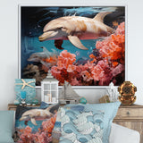 Dolphin Eternal Dance - Dolphin Wall Decor