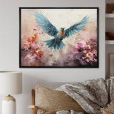 Cerulean Calm Graceful Dove - Dove Wall Art Prints