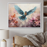 Cerulean Calm Graceful Dove - Dove Wall Art Prints