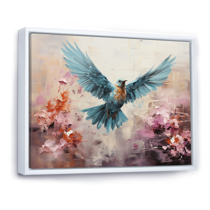 Cerulean Calm Graceful Dove - Dove Wall Art Prints