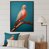 Coral Companion Dove - Coral Dove Wall Art