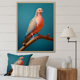 Coral Companion Dove - Coral Dove Wall Art
