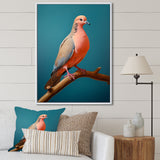 Coral Companion Dove - Coral Dove Wall Art