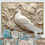 Dove Ivory Innocence - Dove Living Room Wall Art