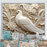 Dove Ivory Innocence - Dove Living Room Wall Art