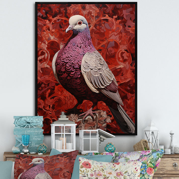 Messenger Dove - Coral Dove Wall Art