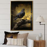 Onyx S Mystical Offering - Dove Framed Canvas Art