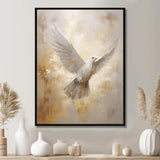 Tranquil Dove Harmony - Animals Canvas Wall Art