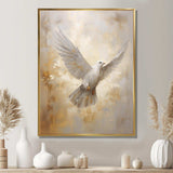 Tranquil Dove Harmony - Animals Canvas Wall Art