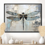 Dragonfly Delight IV - Animals Canvas Wall Art