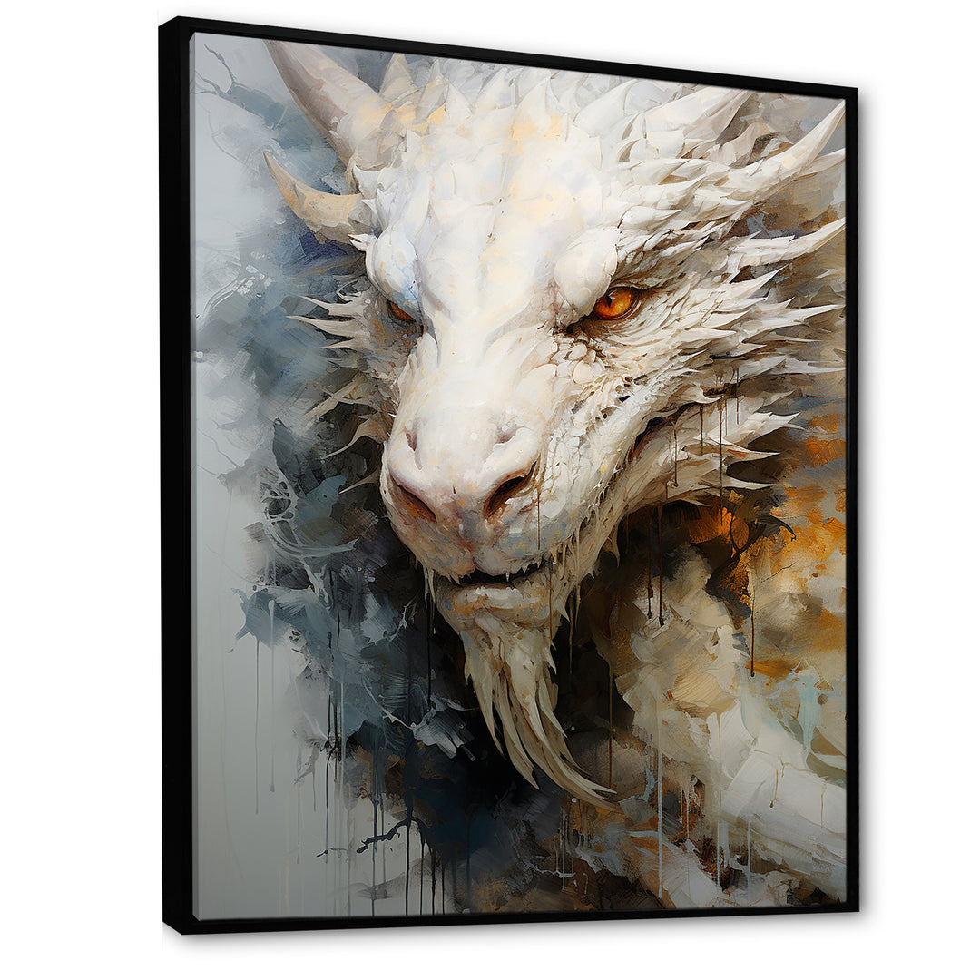 Epic Dragon Odyssey - Dragons Framed Canvas Art