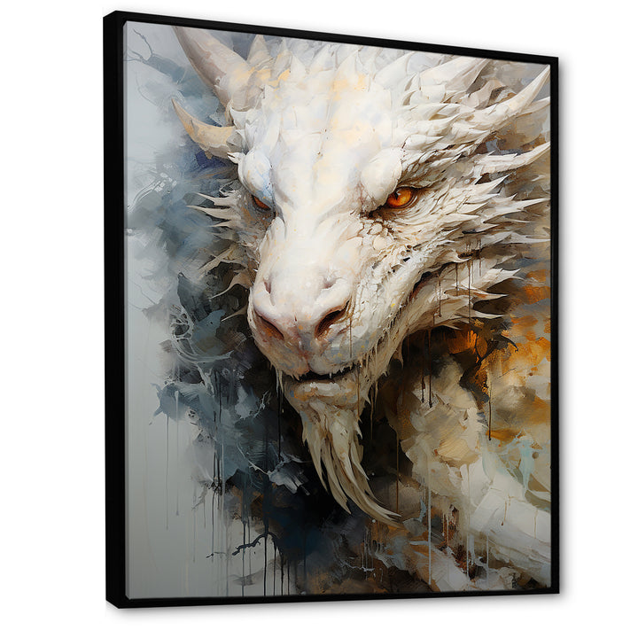 Epic Dragon Odyssey - Dragons Framed Canvas Art
