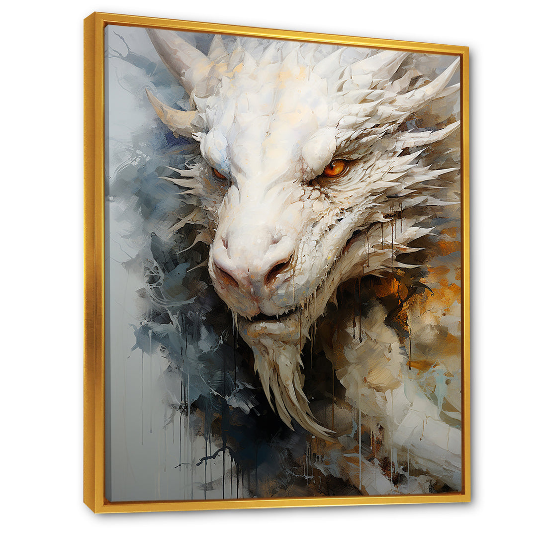 Epic Dragon Odyssey - Dragons Framed Canvas Art