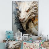 Epic Dragon Odyssey - Dragons Framed Canvas Art