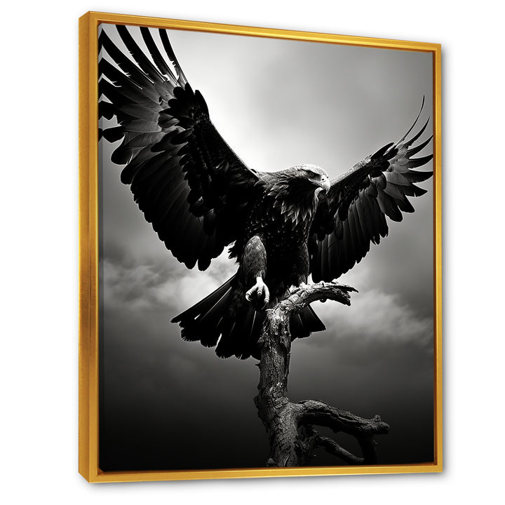 Powerful Bold Eagle - Eagle Canvas Wall Art
