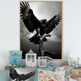 Powerful Bold Eagle - Eagle Canvas Wall Art