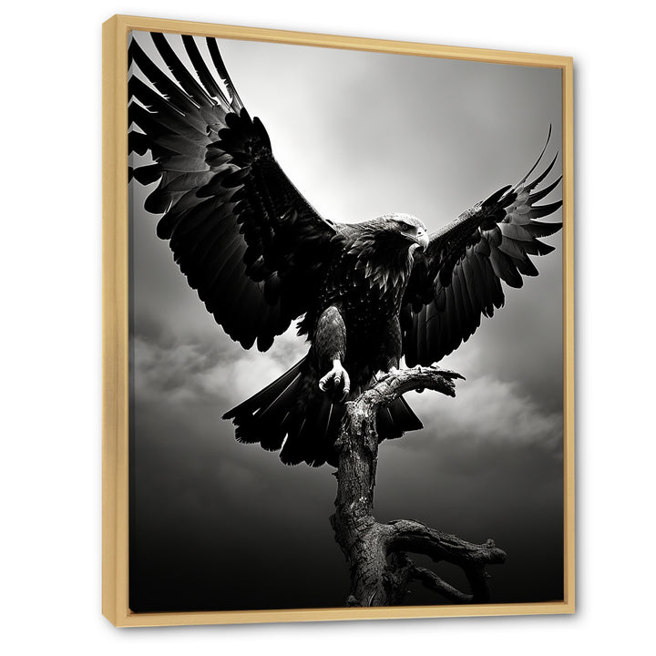 Powerful Bold Eagle - Eagle Canvas Wall Art