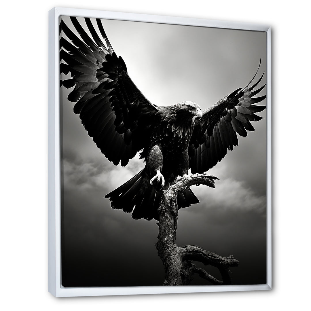 Powerful Bold Eagle - Eagle Canvas Wall Art