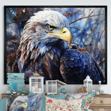 Bold Eagle Strong Gaze - Eagle Wall Art Prints