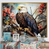 Mosaic Bold Eagle Majesty - Brown Eagle Wall Art