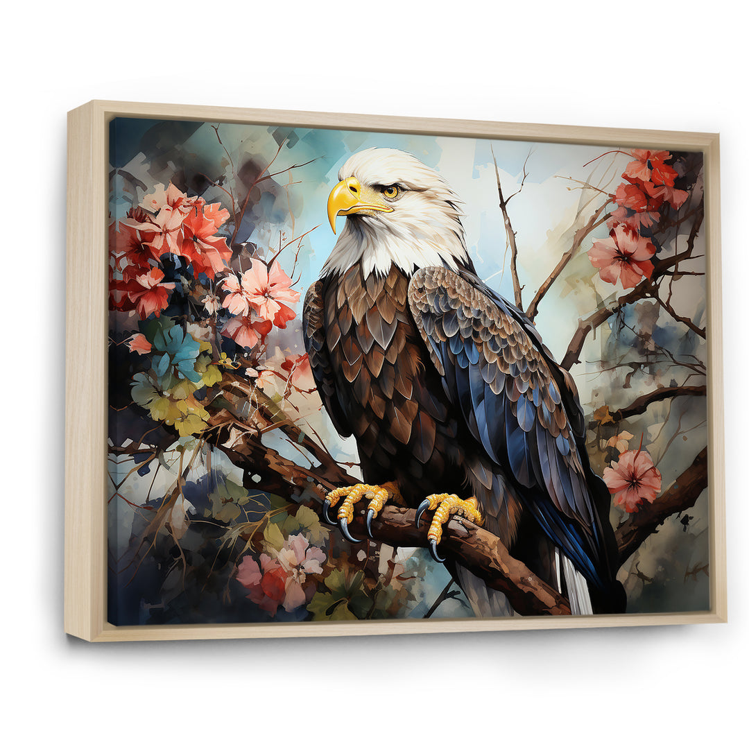 Mosaic Bold Eagle Majesty - Brown Eagle Wall Art